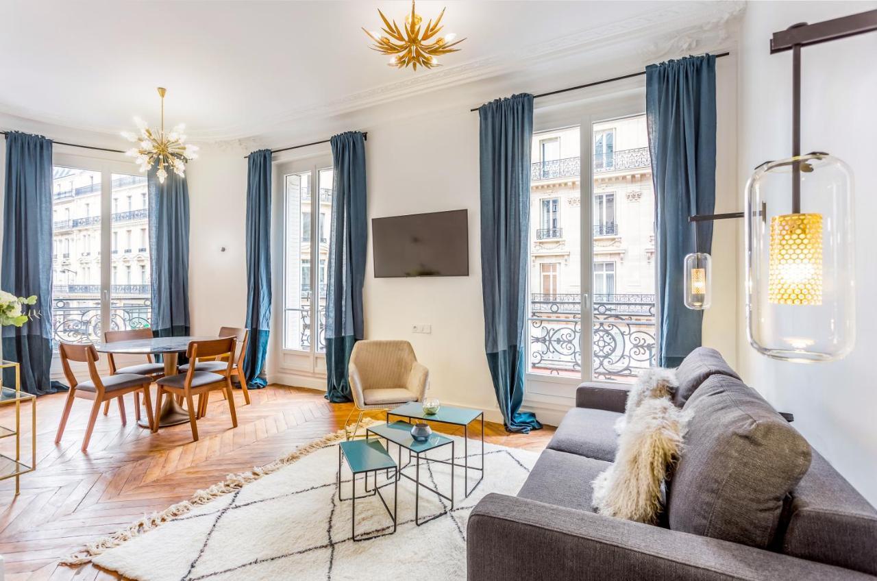 Habitat Parisien - 2Br-2Ba - Ac - Balcony - Opera Apartment Bagian luar foto