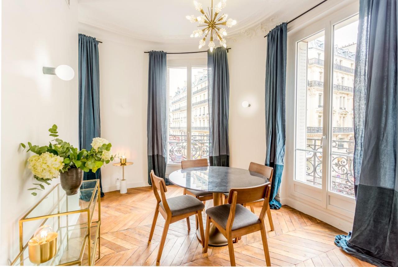 Habitat Parisien - 2Br-2Ba - Ac - Balcony - Opera Apartment Bagian luar foto